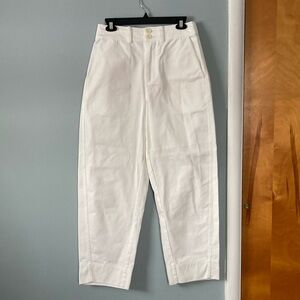 Apiece Apart Mari Barrel Pant Cream SAMPLE